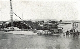 工事中の海門橋（茨城県） 